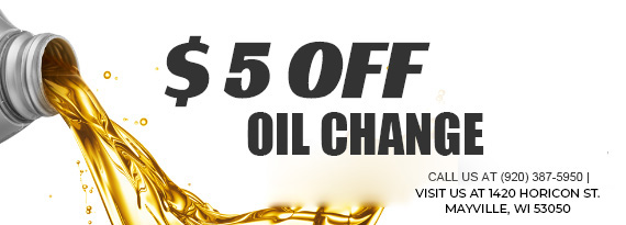 $5 Off Oil Change